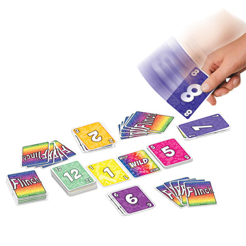 Winning Moves Flinch Card Game - Original Stockpile Game for 2-4 Players, Ages 7+ - Fun Family Card Game