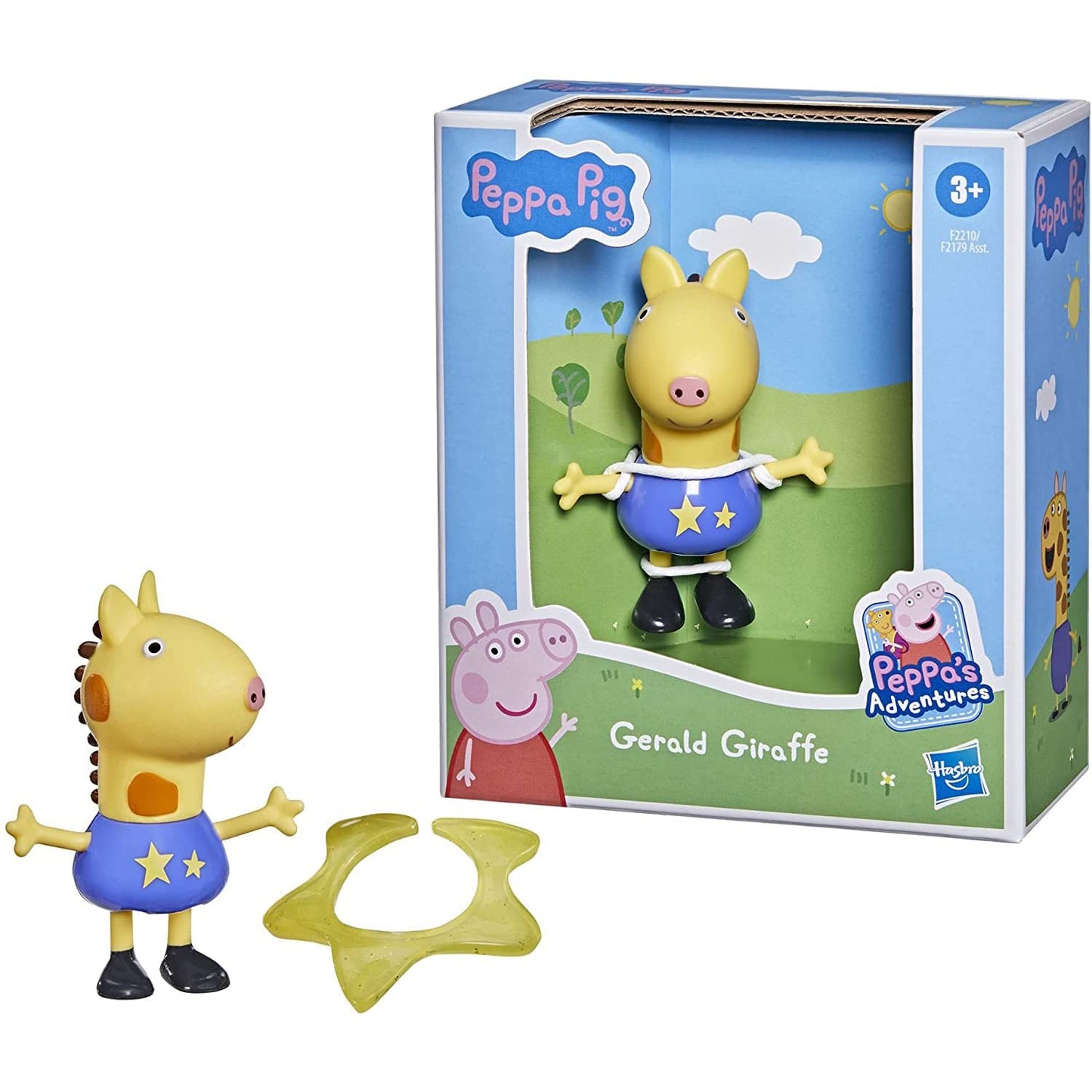 Peppa Pig Peppas Adventures Peppas Fun Friends Preschool Toy, Gerald Giraffe Figure, Ages 3 and Up