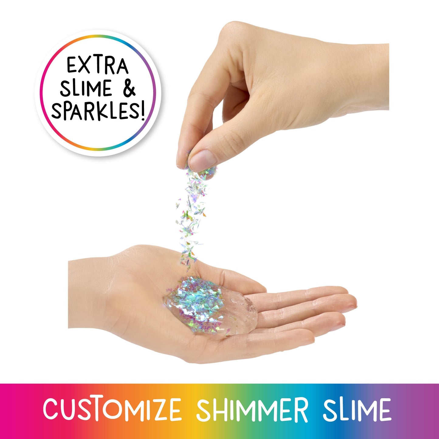 Rainbow High Rainbow Shimmers With Slime - Skyler, Blue 11 Fashion Doll, Create A Rainbow Doll, Slime Kit, Pet Bunny, Kids Gi