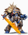 Joytoy Warhammer 40K 1/18 Action Figures, Ultramarines Primarch Roboute Guilliman Perfect For Collectors & Decor, Ideal Gift For