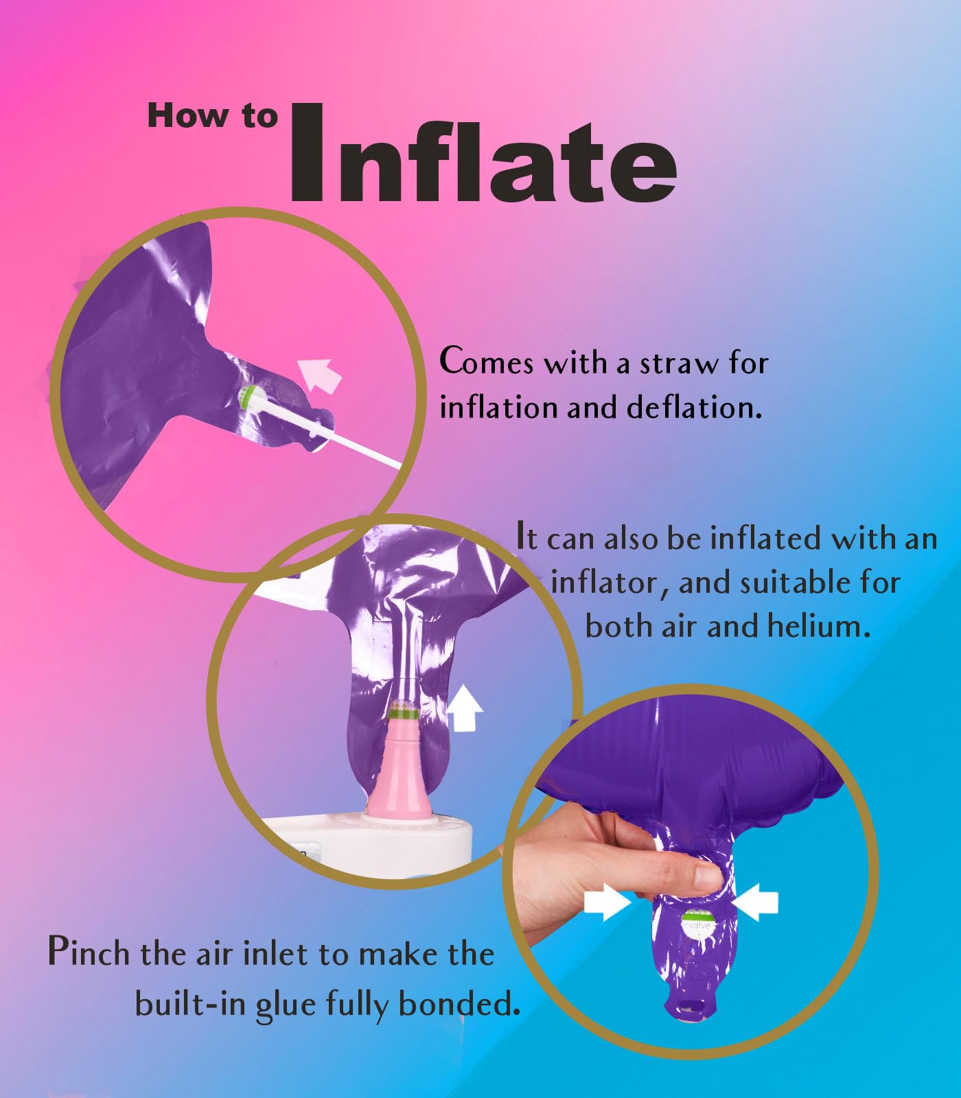 Rainbowq Party 6 Balloon Number 40 Inch For Boy Or Girl Big Purple 0-9 Foil Mylar Large 6 Number Balloon Happy 6Th Birthday Part