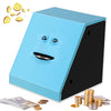 Face Bank, Piggy Bank Coin Eater Funny Bank, sunsbell Money Eating Coin Bank Piggy Bank Boalord, Battery Powered Money Saving Bo