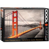 EuroGraphics 1000-Piece San Francisco Golden Gate Bridge Puzzle, Black, Model 6000-0663, Cardboard