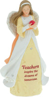 Angelstar Occupation Angel Figurine-Teacher, Multicolored