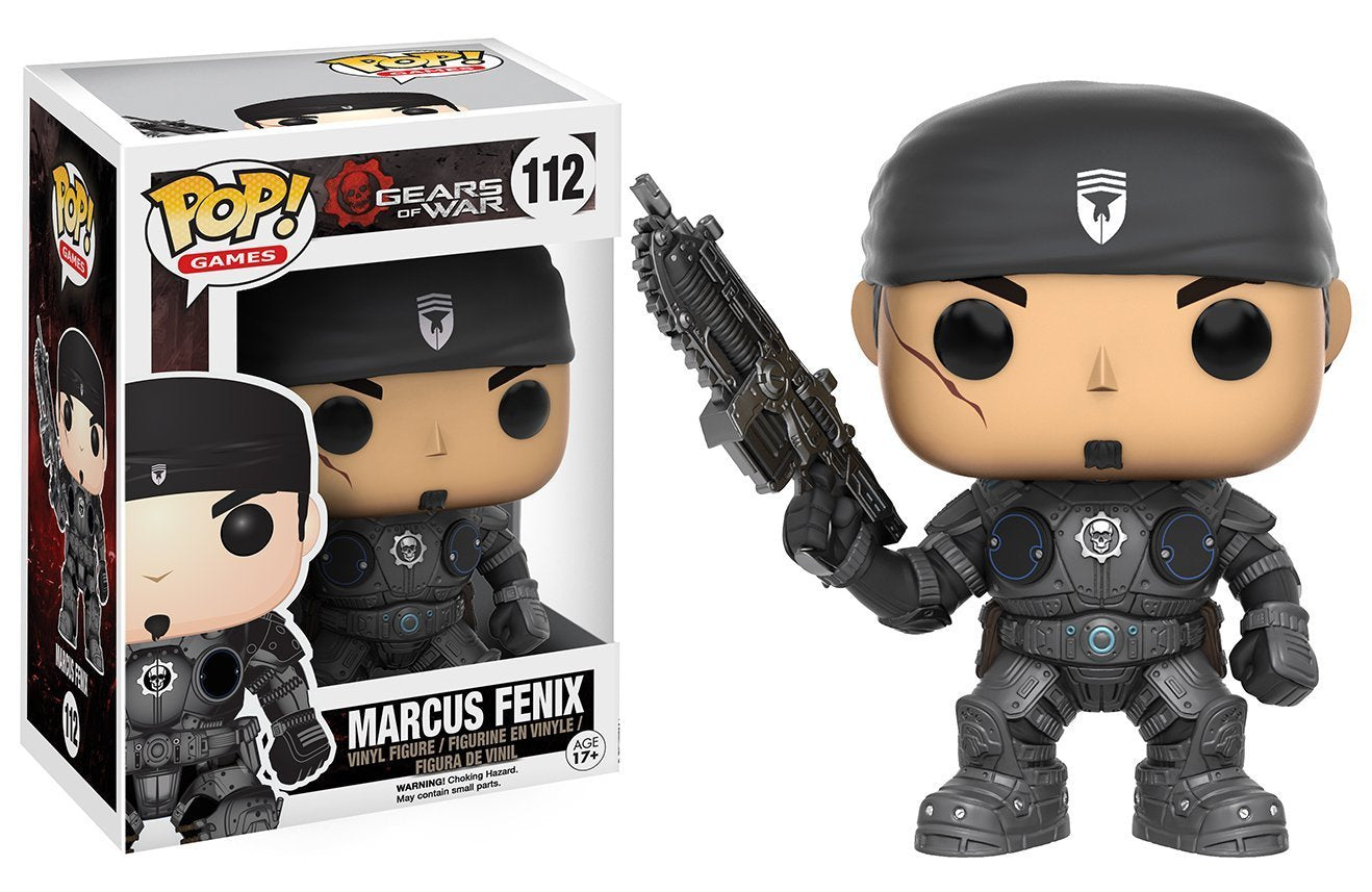 Funko Pop Games: Gears Of War - Marcus Fenix Action Figure