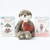 Slumberkins 14' Otter Kin & 2 Board Books Complete Set Bundle | Promotes Family Bonding, Building Connections & Acceptance | Social Emotional Learning, Ages 0+ (Otter Kin Plush + 2 Board Books)