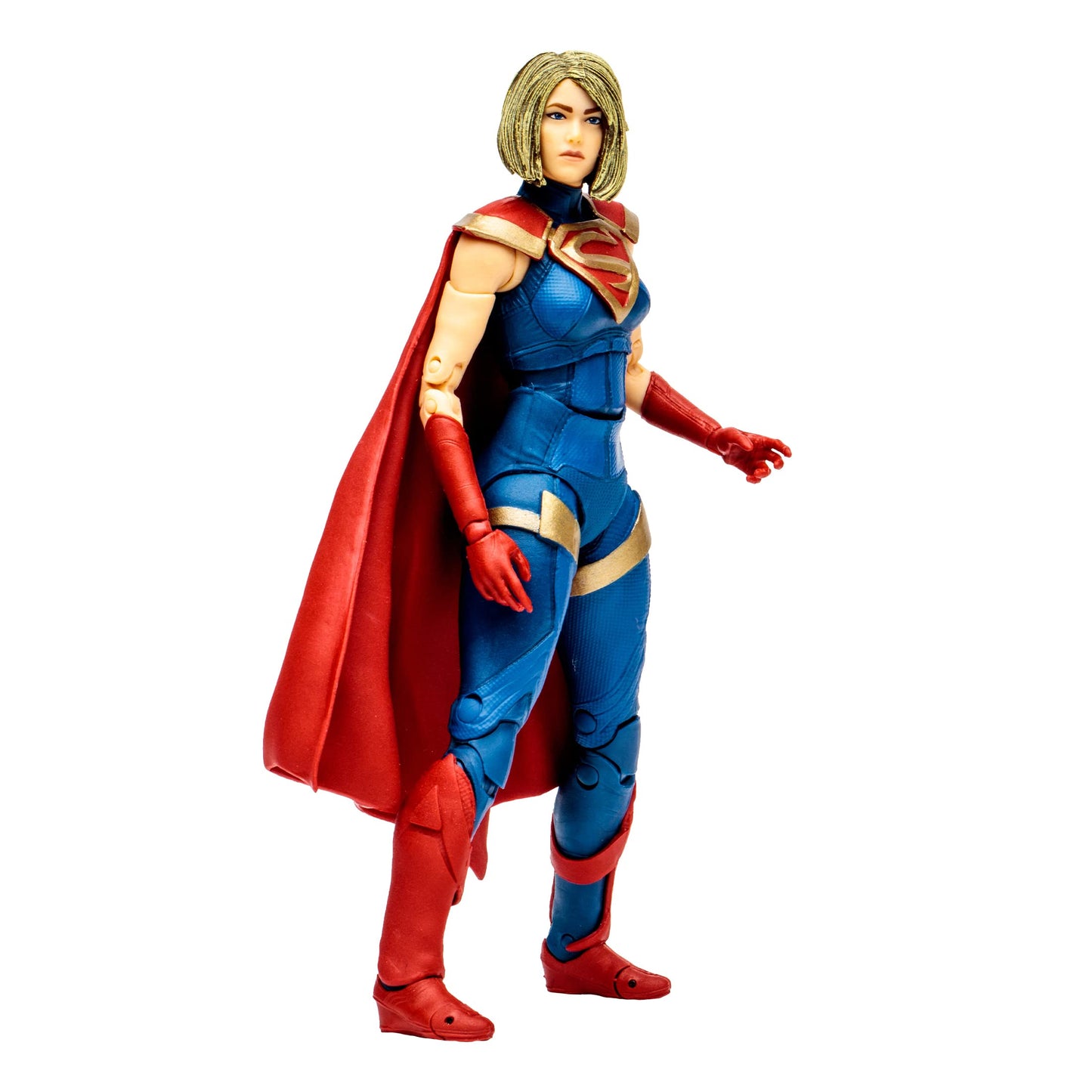 Mcfarlane Dc Direct - Injustice 2 - Page Punchers - 7' Supergirl Figure With Comic