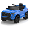 Hetoy Ride On Truck Car 12V Battery Powered Kids Electric Vehicles, Licensed Toyota Kid Cars, Ride On Toys With Remote Control, Spring Suspension, Led Lights, Music, 3 Speeds