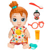 Baby Alive Lil Dreamer Dottie Doodle Sleepy Baby Doll Set - Red Hair, Fun Sleepover Theme, Preschool Toys for Kids 3 Years & Up