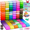 Air Dry Clay 96 Colors, Modeling Clay Kit, Model Magic Sculpting Set, Ultra Light & Soft, Safe Non-Toxic DIY Art and Crafts Scho
