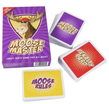 Moose Master Hilarious Night in a Box - Fun Multicolor Game for Smiles and Laughter, Perfect for Fun-Loving People