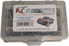 RC Screwz Traxxas Slash 2WD RTR Stainless Steel Screw Kit - One Size, Silver, Model TRA033