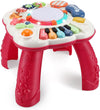 Dahuniu Baby Toy- Engaging Baby Activity Center For 6 12 18 Months Old- Safe, Sturdy, And Fun (11.8 X 11.8 X 12.2 Inches) (Red)