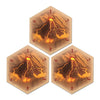 Tabletop Monthly Volcano Hex Scenario Game Pieces compatible with Catan's Settlers of Catan, Seafarers, and Catan Expansions (3