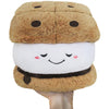 Squishable Mini Smore Plush Toy - 7" White/Brown Polyester Stuffed Animal, Model B01EGM8BNA
