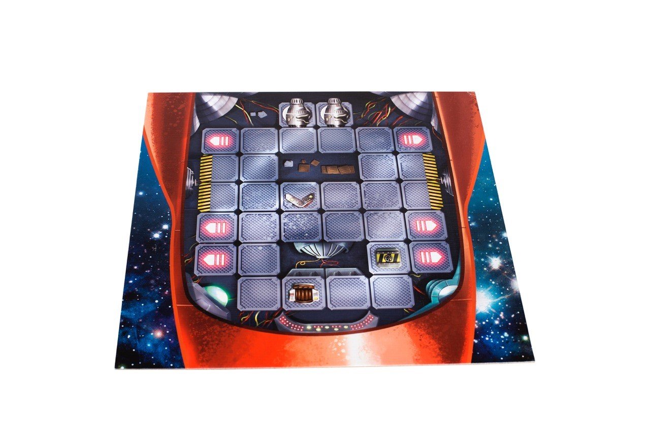 Idw Games Idw01080 Rayguns And Rocketships Board Game, Blue