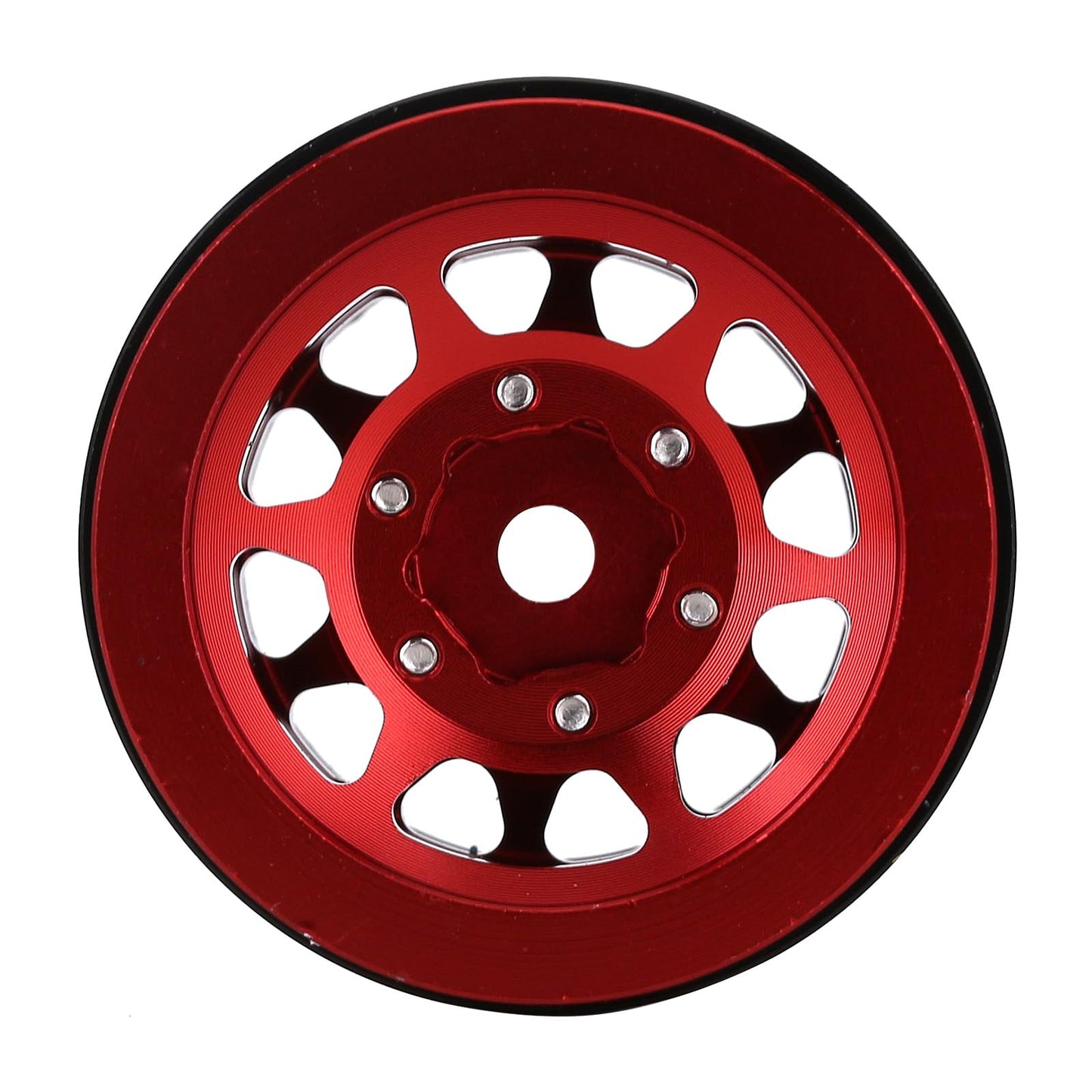 INJORA 1.0 Wheel Rims RC Metal Beadlock Wheels Rims for AX24 1/18 TRX4M All 1/24 Scale Axial SCX24 Deadbolt RC Crawler Car Upgra