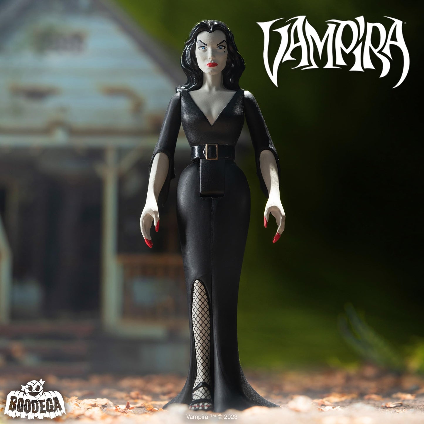 Super7 Vampira Dark Goddess Of Horror - 3.75' Vampira Action Figure Classic Horror Collectibles And Retro Toys