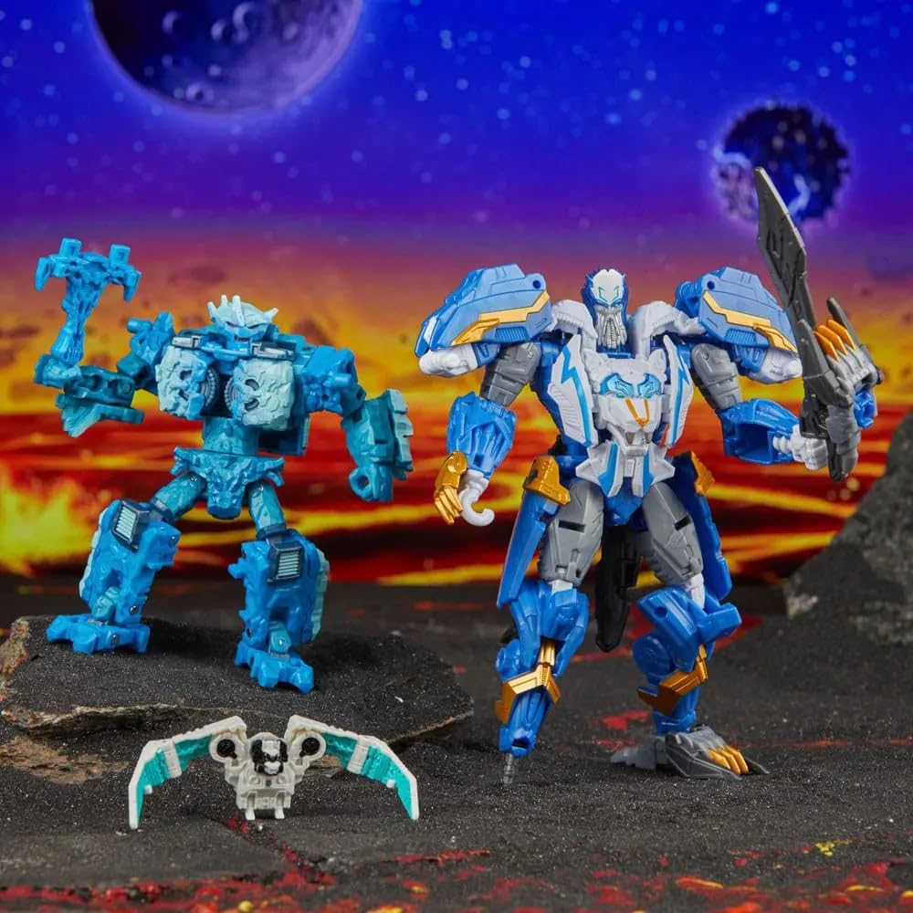 Transformers Legacy United Star Raider Thundertron Action Figure Set 7-inch Robot with Accessories Ages 8+