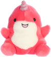 Aurora Adorable Palm Pals Nia Narwhal Stuffed Animal - Pocket-Sized Play - Collectable Fun - Pink 5 Inches