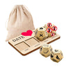 Guawubiang 4Pcs Food Dice Decision, Movie Night Dice, Activity Dice For Couples, Love Date Night Dice, Perfect For Couple Valent