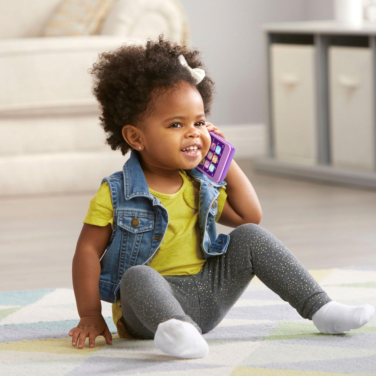 Leapfrog Chat And Count Emoji Phone, Purple