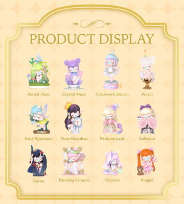 Rolife Nanci Blind Box Action Figure Toys-Fantasy Museum- Cute Kawaii Mini Dolls 3.5 Collectable Figurines Birthday Gifts for Gi