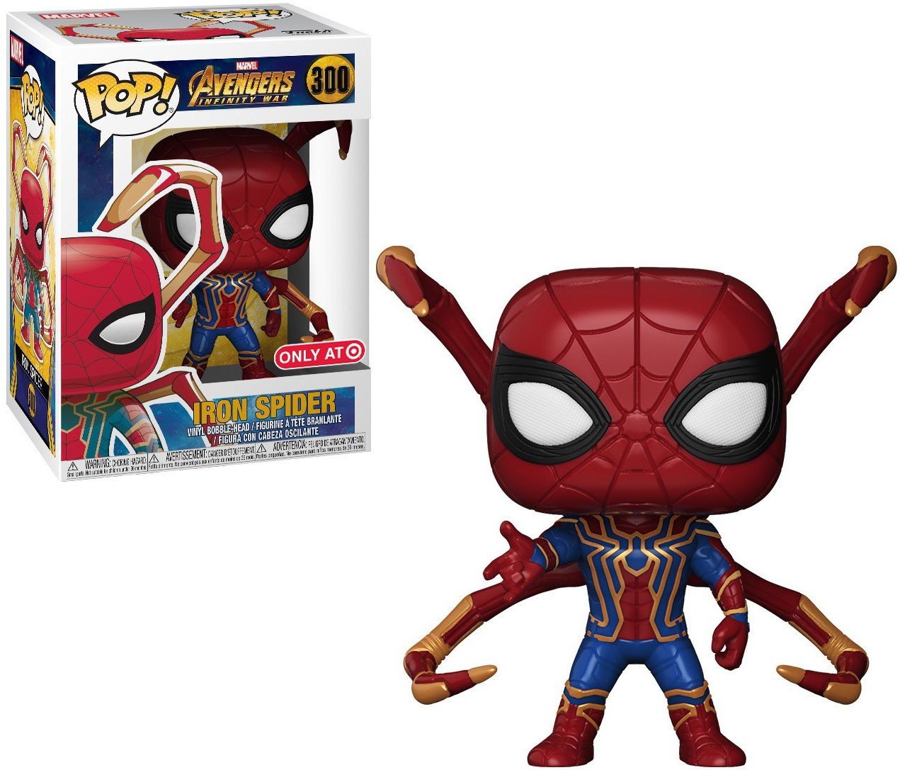 Funko Pop: Avengers Infinity War - Iron Spider With Legs Collectible Figure, Multicolor