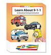 ZOCO - Learn About 911 - Coloring & Activity Books (25 Bulk Pack, with Crayons) - EMT, EMS Dispatcher, Police, Sheriff, Fire Dep