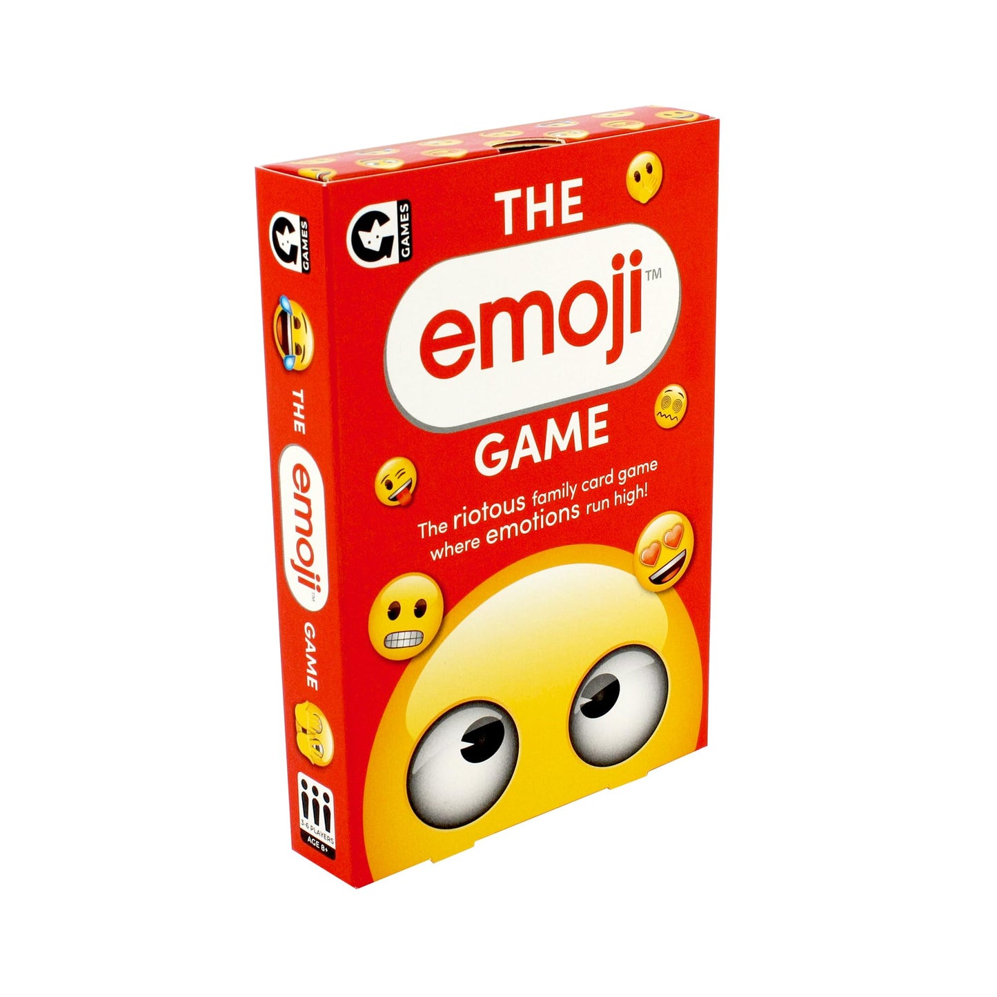 Ginger Fox Official Emoji Card Game For The Family - Collect All The Emoji Cards In This Hilarious Party Game