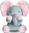Aidiya Elephant Stuffed Animals Baby Gifts Peluches Ear Interactive Elephant Talking Singing Plush Toys For Girls Boys Gift Adju