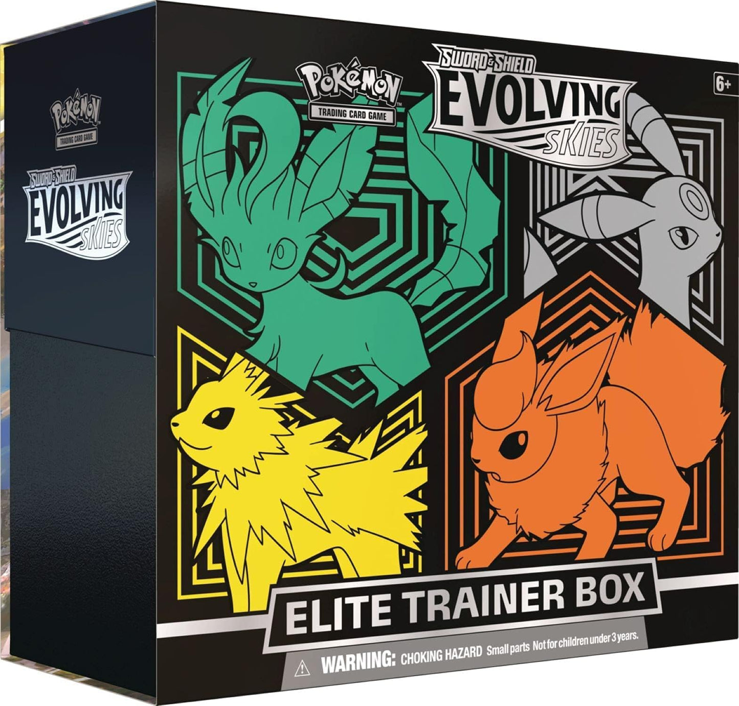 Pokémon Evolving Skies Elite Trainer Box - 7.37 x 3.43 x 6.75 inches - Multicolor - Model 728192533419