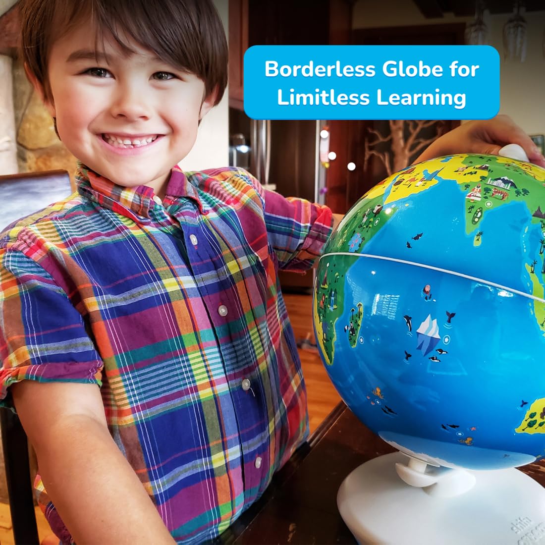 Playshifu Smart Educational Globe For Kids, Interactive Ar Toy, Ideal For Preschool Learning, Birthday Gift For Boys And Girls, Stem Toy For Kids Ages 4-10