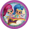 Shimmer And Shine Dinner Party Paper Plates, 8.875', 8 Ct.