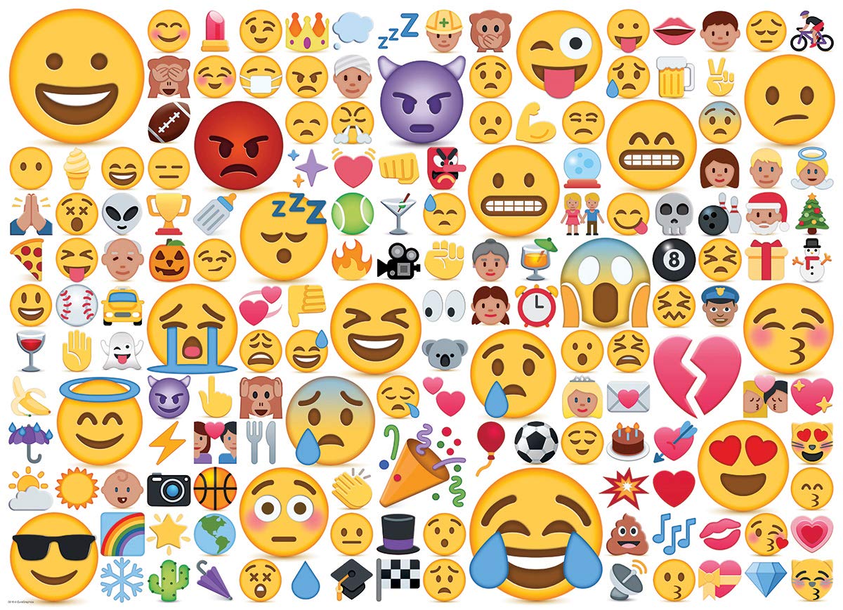 Eurographics Emoji What'S Your Mood? (1000 Piece) Puzzle