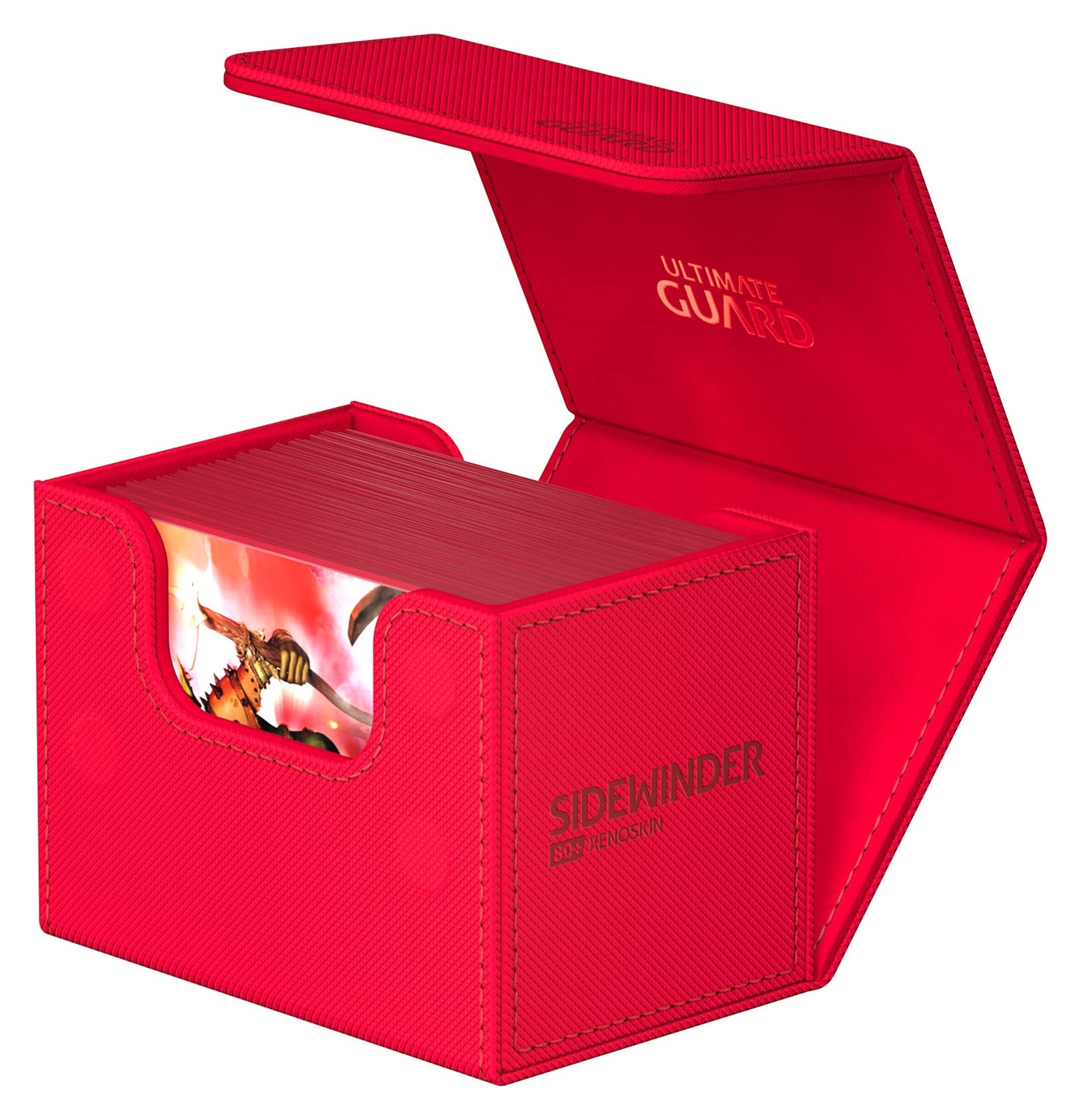 Ultimate Guard Sidewinder 80+ Monocolor Red