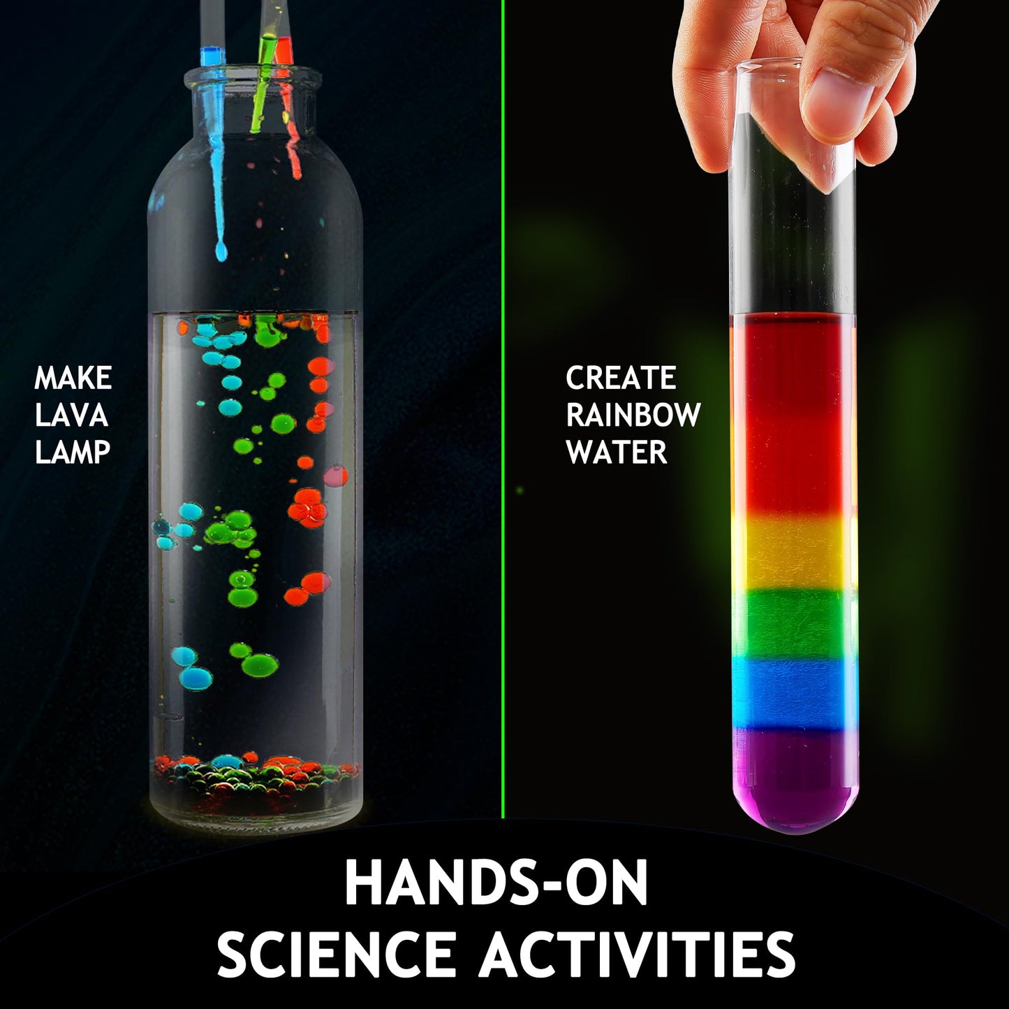 Japace 100+ Experiments Science Kit For Kids Age 4-12 Year Old, Cool Boy Christmas Birthday Gift Ideas, Chemistry And Physics Se