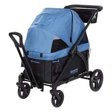 Baby Trend Navigator 2-In-1 Stroller Wagon, Dash Blue