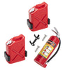 ShareGoo RC Simulation Decoration Plastic Mini Fuel Tank & Fire Extinguisher Compatible with Traxxas TRX4 Axial SCX10 Redcat Gen
