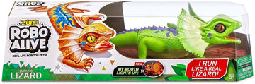 Robo Alive Lurking Lizard Series 3 Green By Zuru Battery-Powered Robotic Light Up Interactive Electronic Reptile Toy That Moves