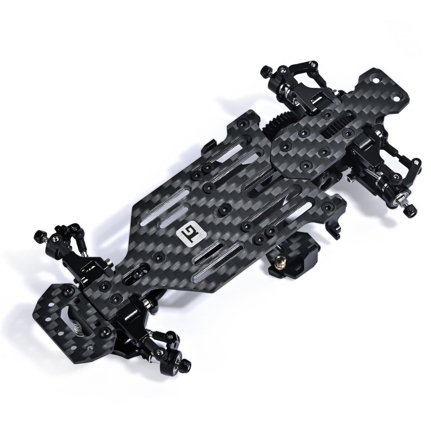 Abendor 1/24 1/28 TG Racing Carbon Fiber Assembled Mini Rear Drive RWD Drift Racing Car Frame Body Kit with Wheels&Tools DIY Par