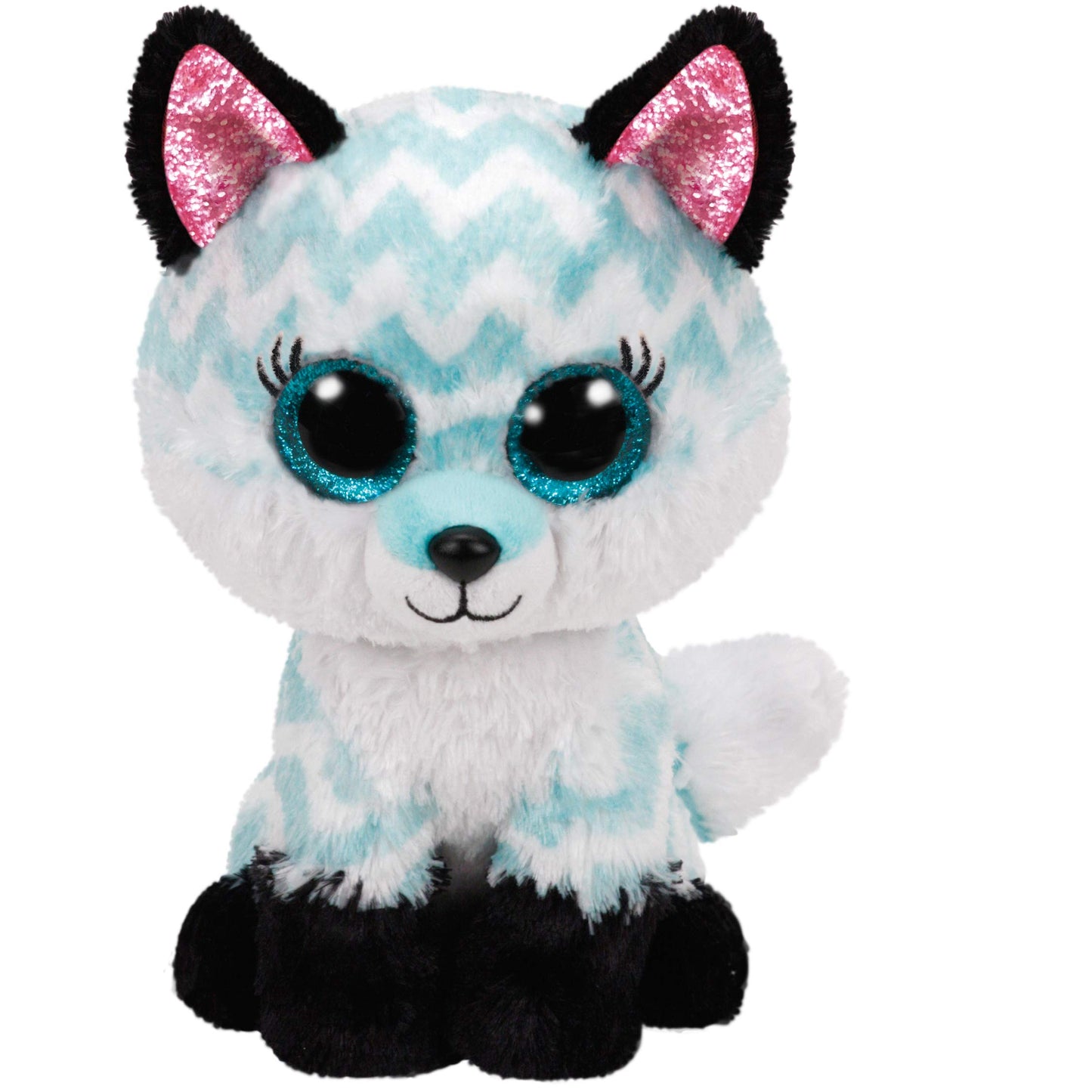 Ty 2007520 Atlas Fox Beanie Boo Stuffed Animal, Multicoloured, 15 Cm