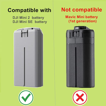 Hanatora USB Battery Charger with Quick Charge 3.0 for DJI Mini 4K/2/Mini SE/2 SE Drone,Indicator Display Raqid Charging Hub Acc