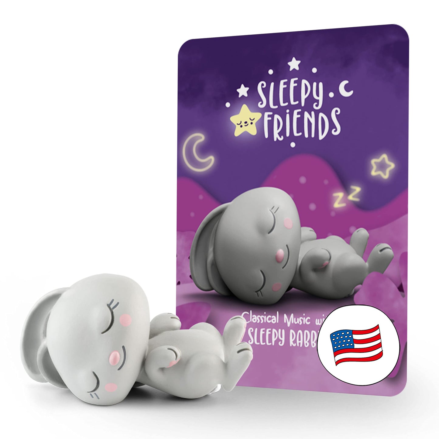 Tonies Sleepy Friends: Classical Music Audio Toy Figurine Featuring Sleepy Rabbit