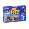 Funko Bitty Pop! Dc - Batgirl, 4-Pack - Batman, Batgirl, The Riddler And A Surprise Mystery Mini Figure - 0.9 Inch (2.2 Cm) - Dc Comics Collectable - Stackable Display Shelf Included - Gift Idea
