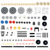 Konhaovf 117Pcs Gear And Axle Set For Technic Parts Compatible With Mainstream Technic Parts, Diy Gears Assortment Pack(Gear Rac