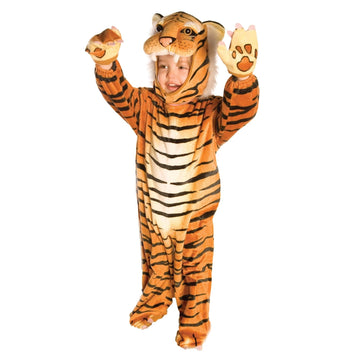 Tiger Costume In Brown Size: Small
