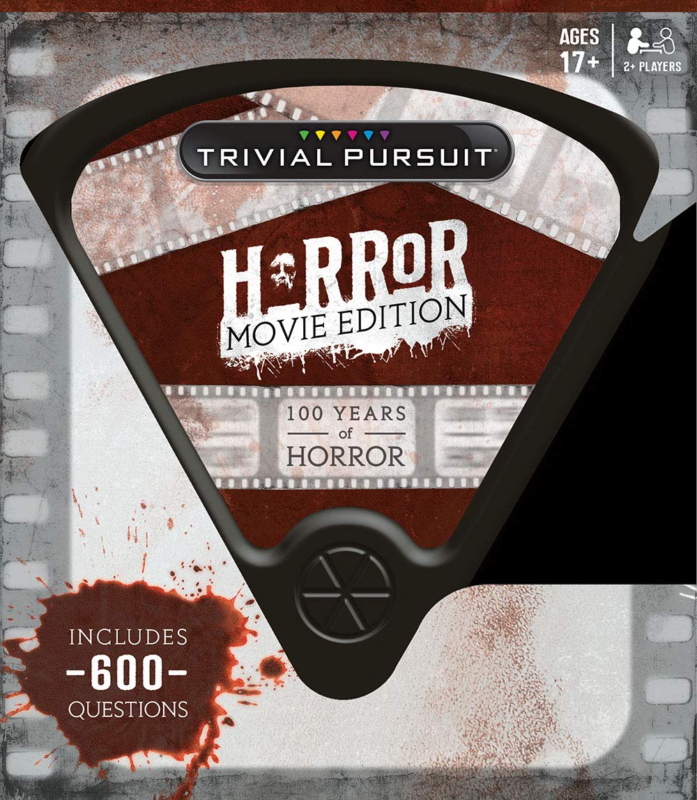 Usaopoly Quick Play Trivial Pursuit: Horror Movie Edition, Questions From Classic Horror Films, Board Game For Fans Of Horror Mo