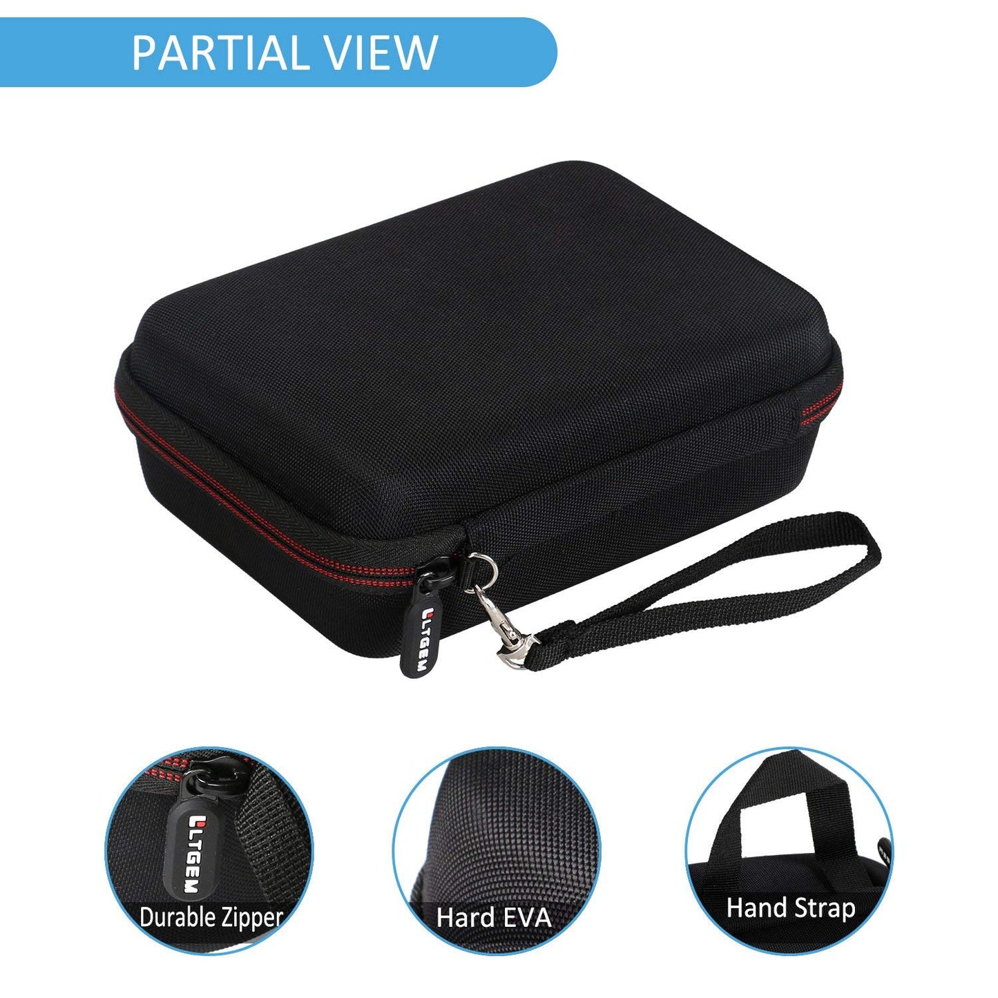 Ltgem Carrying Case For Bit Coding Robot - Fits Usb Charging Cable/Playfield/Skin / 4 Color Code Markers (Fits A Full Robotics Kit)-Case Only
