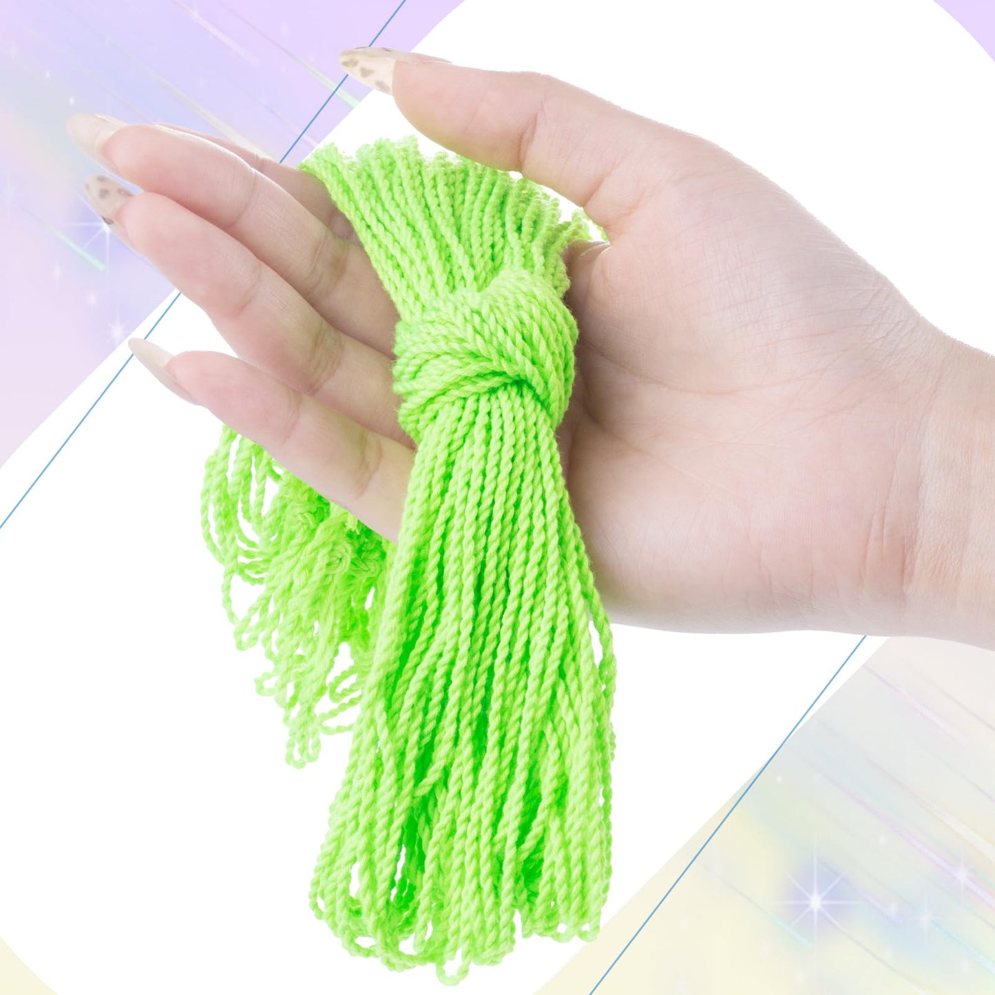 Magicyoyo 100% Polyester Professional Yoyo Strings For Responsive And Non Responsive Yoyos - Pack Of 25 Color Green